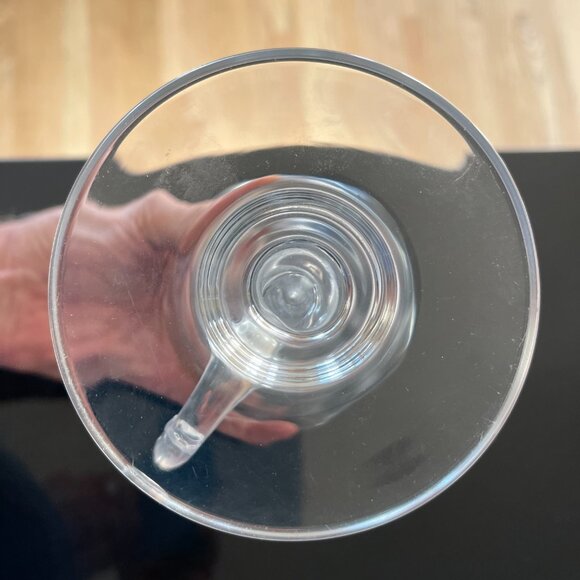 Vintage European Crackled Glass Epergne - Picture 4 of 4